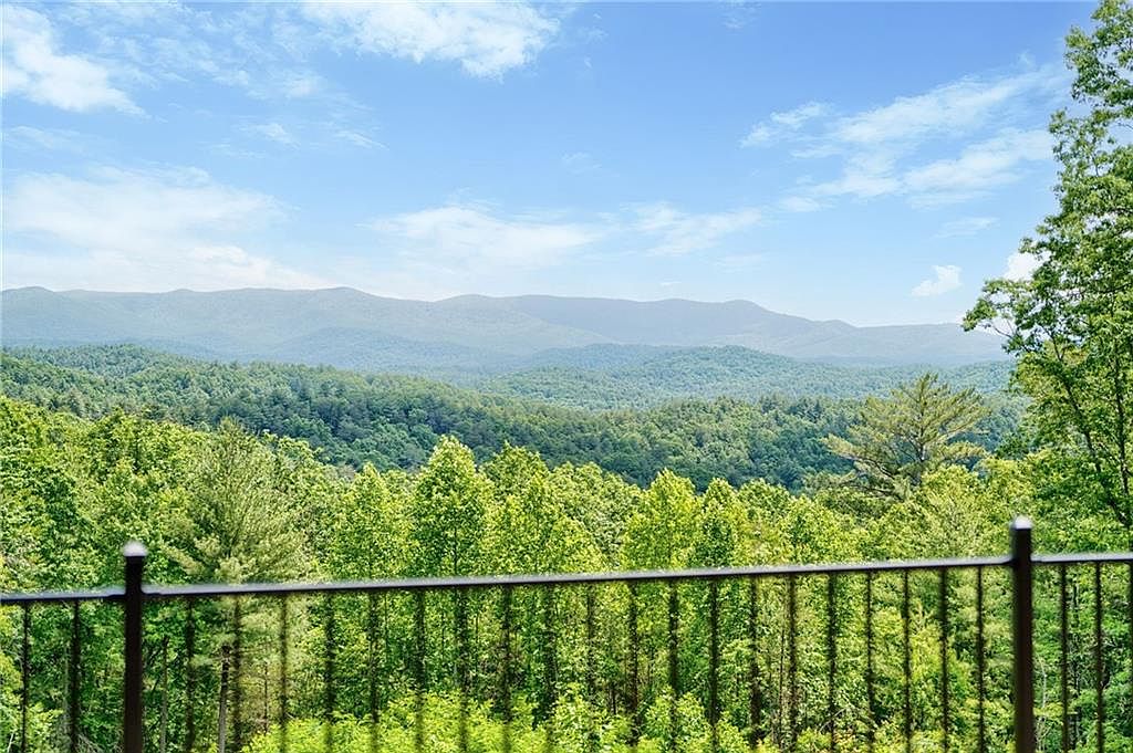 Cohutta mountain view from the deck